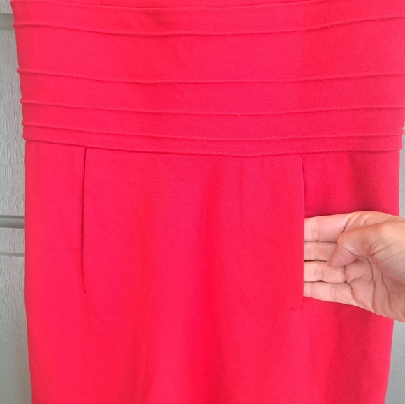 Diane Von Furstenberg Kimmie  Midi Dress in Cherry Red 🍒 - Picture 15 of 16